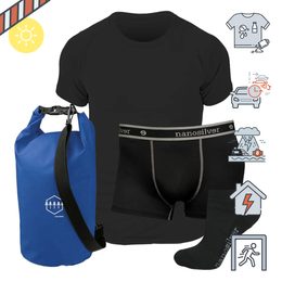 Pánský set BACKUP nanosilver letní