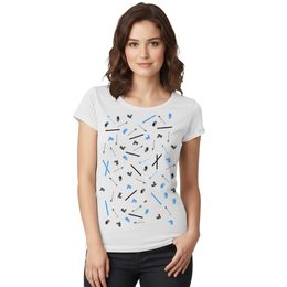 Dámské tričko nanosilver SKI bílé