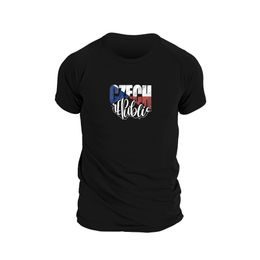 Pánské triko REPUBLIC TRIKOLORA  černá