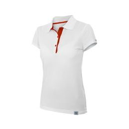 Dámská polokošile ACTIVE bílá/červená
