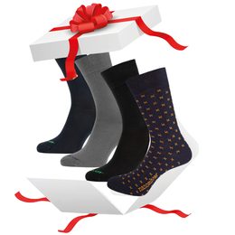 Velká dárková sada společenských ponožek