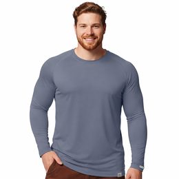 Pánské tričko nanosilver dlouhý rukáv MAX šedá
