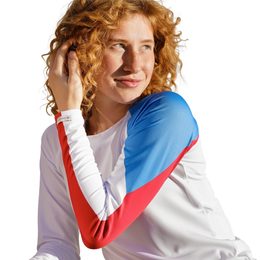 Dámské tričko CZECHIA dlouhý rukáv