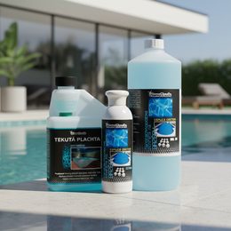 Tekutá plachta na bazény - neviditelná ochrana vnitřních i venkovních bazénů