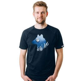Pánské tričko nanosilver WOLF krátký rukáv se stříbrem