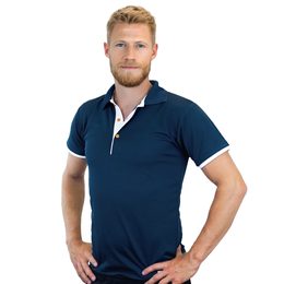 Pánské polo Dakar s lemem rukávu