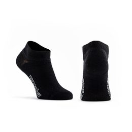 Kotníkové tenké ponožky nanosilver černé