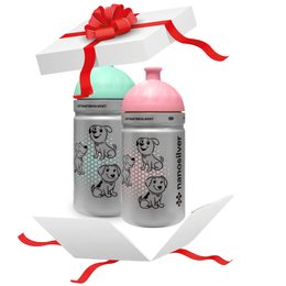 Sada 2 dětských lahviček 0,5l