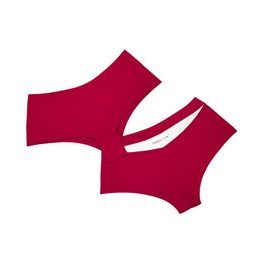 Termo kalhotky nohavičkové červeno/bílé