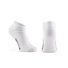 Kotníkové tenké ponožky nanosilver bílé