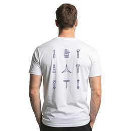 Dámský e-bike dres se stříbrem BLOCKS