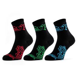 Dámské ponožky FLOWER s Merino vlnou termo