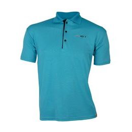 Pánská polokošile ACTIVE tyrkysová s černou légou