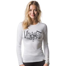 Dámské tričko LEGENDY Winter nanosilver, dlouhý rukáv