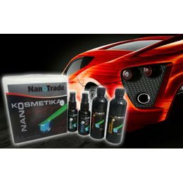 Sada AUTO je set 4 ks nano přípravků určený pro ošetření většího auta typu kombi nebo malý VAN