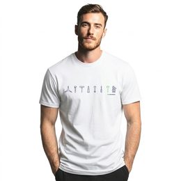 Pánské tričko nanosilver Cyklo servis bílá