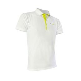Pánská polokošile ACTIVE bílá se zelenou légou