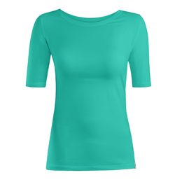 Dámské triko nanosilver prodloužený rukáv tyrkysová