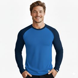 Tričko nanosilver Classic Combi s dlouhým rukávem