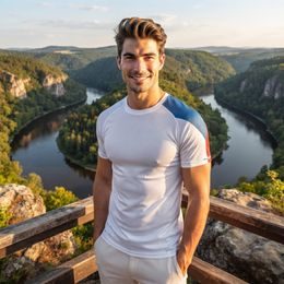Pánské triko CZECHIA krátký rukáv