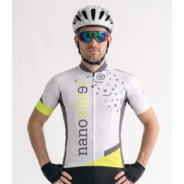 cyklodres nanosilver BIKE white