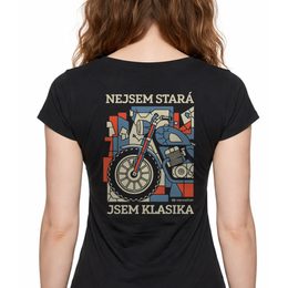 Dámské tričko nanosilver JSEM KLASIKA