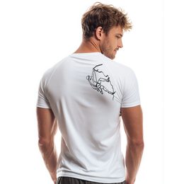Pánské triko nanosilver CLIMBER bílá