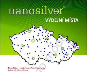 Výdejní místa nanosilver