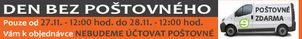 DEN BEZ POŠTOVNÉHO