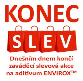 Konec zaváděcí slevy na aditivum Envirox