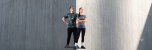 Stříbrné oblečení na fitness