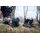 Sportovní army ohrnovací ponožky se stříbrem