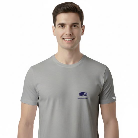 Pánské tričko nanosilver ZÍTRA ZNOVU NA LYŽE