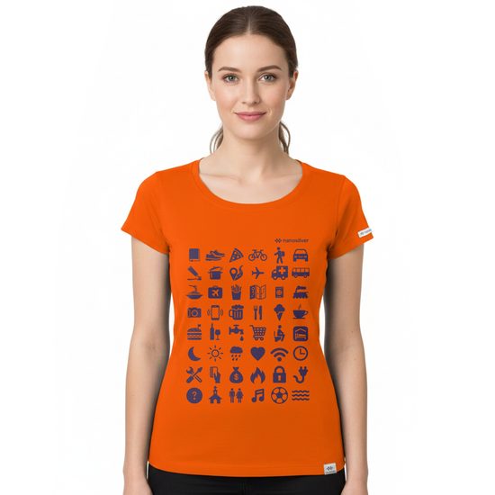 Dámské tričko nanosilver TRAVEL