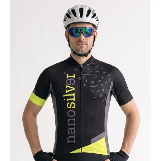 cyklodres nanosilver BIKE black