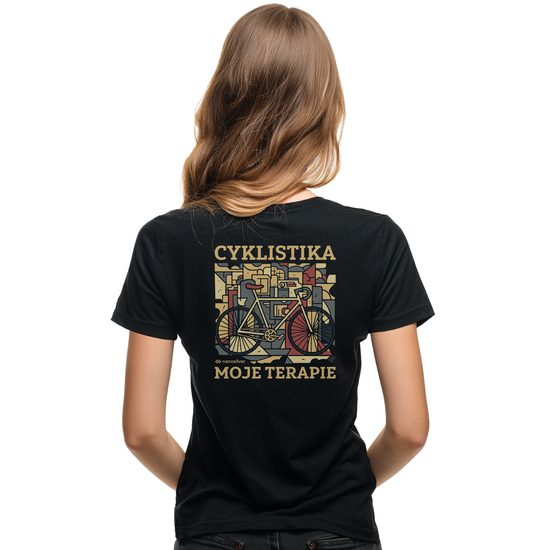 Dámské tričko nanosilver CYKLISTIKA MOJE TERAPIE
