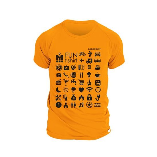 Pánské triko TRAVEL Classic meruňkové