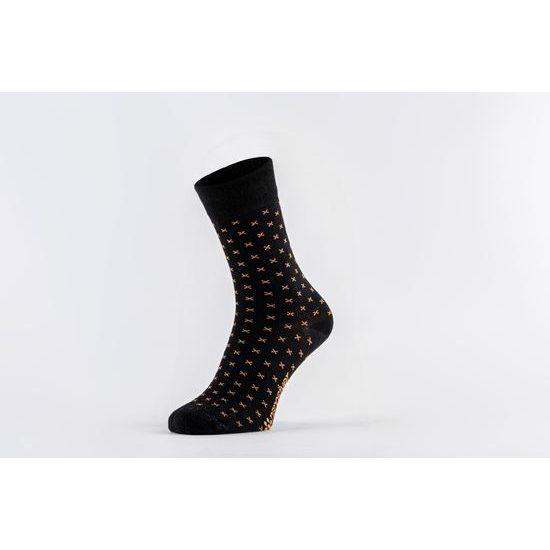 Společenské ponožky se vzorem