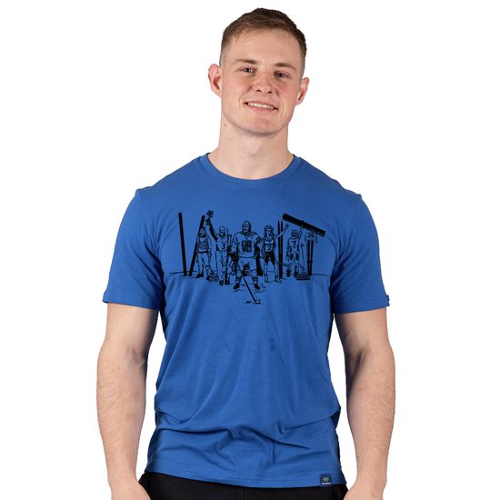 Pánské tričko LEGENDY Winter nanosilver, krátký rukáv