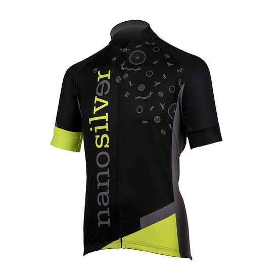 Dámský cyklodres se stříbrem BIKE celopropínací