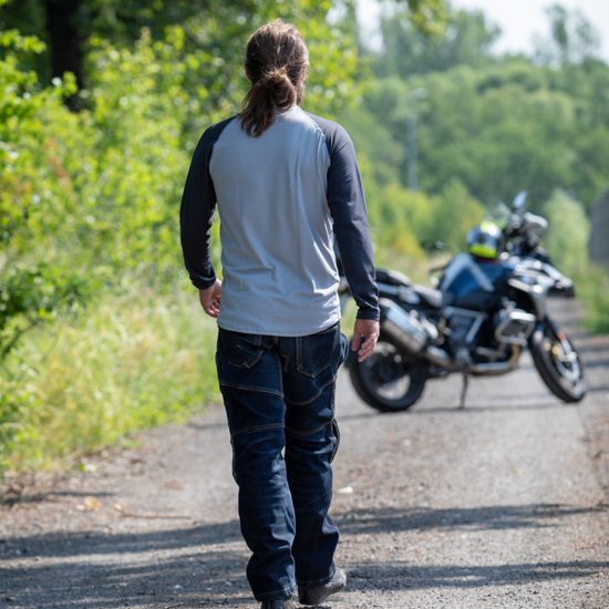 Tričko nanosilver Classic Combi s dlouhým rukávem