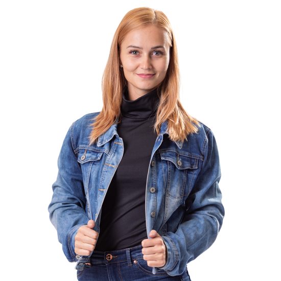 Dámský rolák, dlouhý rukáv