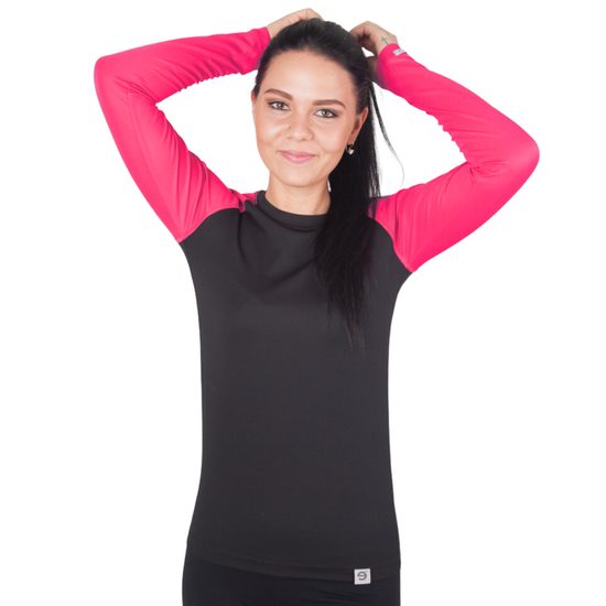 Dámské termo tričko nanosilver KOMBI s MERINO vlnou