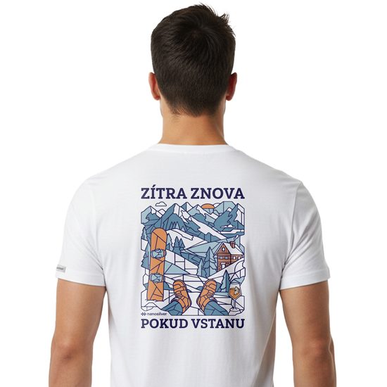 Pánské tričko nanosilver pro snowboardisty ZÍTRA ZNOVA