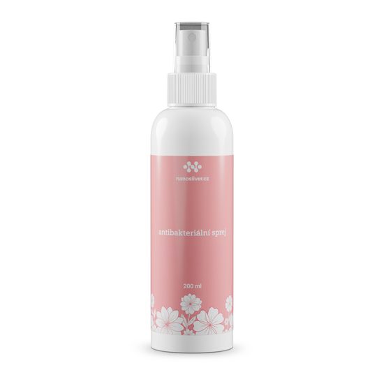 Antibakteriální sprej nanosilver pro ženy 200 ml