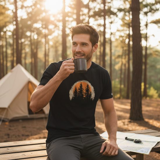 Pánské tričko nanosilver SUNSET SLIM