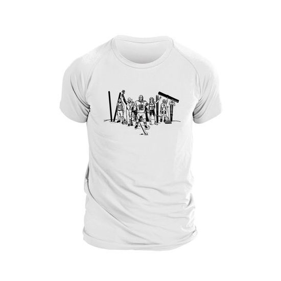 Pánské triko OLYMP nanosilver, krátký rukáv BÍLÁ