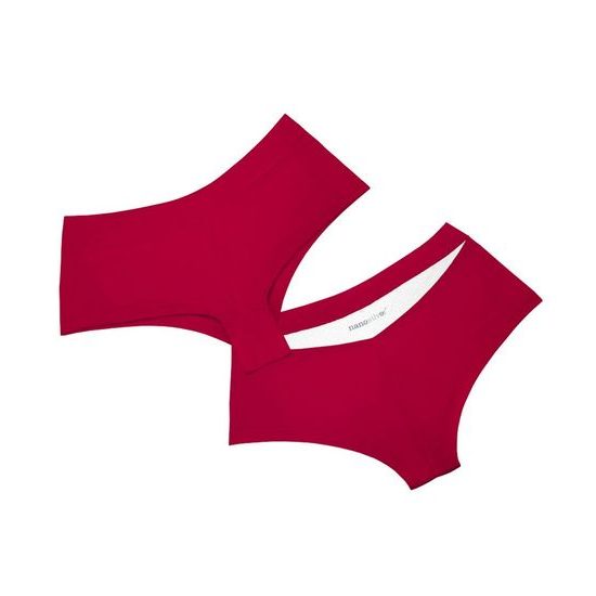 Termo kalhotky nohavičkové červeno/bílé