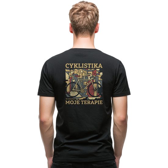 Pánské tričko nanosilver CYKLISTIKA MOJE TERAPIE