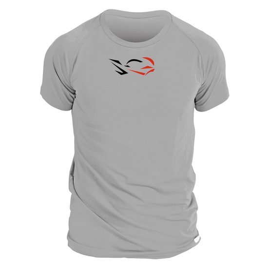 Pánské triko nanosilver RIDE šedá